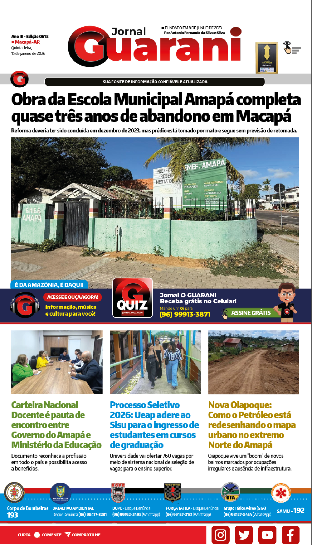 Edição On-line 0618